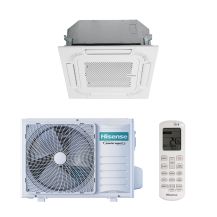 Aparat de aer conditionat de tip caseta pentru tavan Hisense ACT26UR4RCC8+AUW26U4RS8, Inverter 9000 BTU