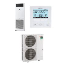 Aparat de aer conditionat tip coloana Mitsubishi Electric PSAM100KA+PUZZM100VDA, Inverter 35000 BTU, Clasa A+/A+