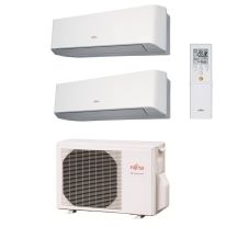 Aparat de aer conditionat multi-split Fujitsu ASYG09KMCE+ASYG12KMCE+AOYG18KBTA2, Inverter 9000 BTU + 12000 BTU