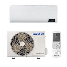 Aparat de aer conditionat tip split de perete Samsung Wind-Free Comfort AR09TXFCAWKNEU+AR09TXFCAWKXEU, Inverter 9000 BTU, Clasa A++