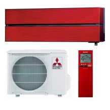 Aparat de aer conditionat Mitsubishi Electric Hyper Heating Kirigamine Style Ruby Red MSZLN35VG2R+MUZLN35VGHZ, Inverter 12000 BTU, Clasa A+++