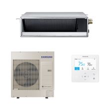 Aparat de aer conditionat tip duct pentru tubulatura Samsung AC100RNMDKG+AC100RXADNG, Inverter 35000 BTU, Clasa A+