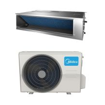 Aparat de aer conditionat tip duct pentru tubulatura Midea MTIU12HWFNXGA+MOX23012HFN8QGA , Inverter 12000 BTU, Clasa A++