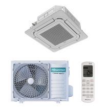 Aparat de aer conditionat de tip caseta pentru tavan Hisense ACT40UR4RJC8+AUW40U4RJ8, Inverter 15000 BTU