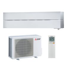 Aparat de aer conditionat Mitsubishi Electric Hyper Heating Style Solid White MSZLN25VG2W+MUZLN25VGHZ2,  Inverter 9000 BTU, Clasa A+++