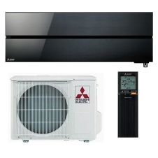 Aparat de aer conditionat Mitsubishi Electric Kirigamine Style Onyx Black MSZLN35VGB+MUZLN35VG2, Inverter 12000 BTU, Clasa A+++