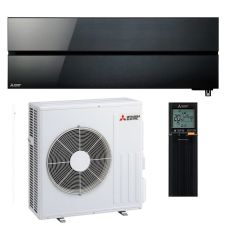 Aparat de aer conditionat Mitsubishi Electric Kirigamine Style Onyx Black MSZLN60VGB+MUZLN60VG, Inverter 21000 BTU, Clasa A++