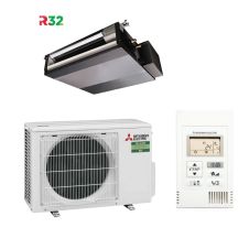 Aparat de aer conditionat tip duct pentru tubulatura Mitsubishi Electric SEZM25DA2+SUZM25VA, Inverter 9000 BTU, Clasa A