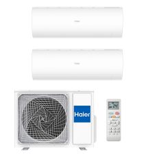 Aparat de aer conditionat multi-split Haier 2 x AS25PBAHRA+2U50S2SM1FA3, Inverter  2 x 9000 BTU, Clasa A++