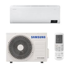 Aparat de aer conditionat tip split de perete Samsung Wind-Free Comfort AR24TXFCAWKNEU+AR24TXFCAWKXEU, Inverter 24000 BTU, Clasa A++