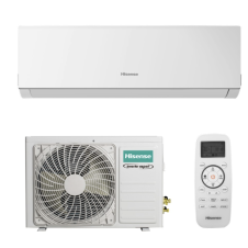 Aparat de aer conditionat tip split de perete Hisense New Comfort DJ25LE0BG+DJ25VE0BW, Inverter 9000 BTU, Clasa A++