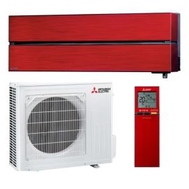 Aparat de aer conditionat Mitsubishi Electric Kirigamine Style Ruby Red MSZLN50VG2R+MUZLN50VG2, Inverter 18000 BTU,  Clasa A+++