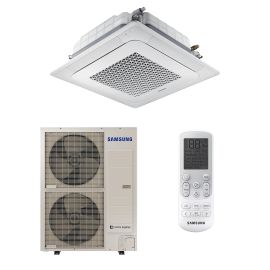 Aparat de aer conditionat tip caseta pentru tavan Samsung AC120RN4DKG+AC120RXADKG, Inverter 42000 BTU, Clasa A+