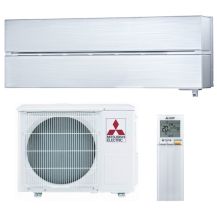 Aparat de aer conditionat Mitsubishi Electric Kirigamine Style Pearl White MSZLN25VG2V+MUZLN25VG2, Inverter 9000 BTU, Clasa A+++