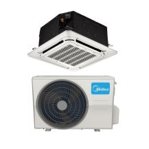 Aparat de aer conditionat tip caseta pentru tavan Midea MCA3U18HRFNXGAT+MBQ03C3+MOX330U18HFN8QGA, Inverter Quattro 18000 BTU, Clasa А++