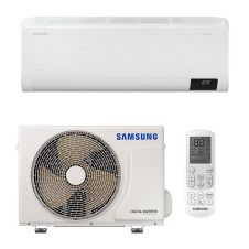 Aparat de aer conditionat tip split de perete Samsung Wind-Free Comfort AR09TXFCAWKNEU+AR09TXFCAWKXEU, Inverter 9000 BTU, Clasa A++