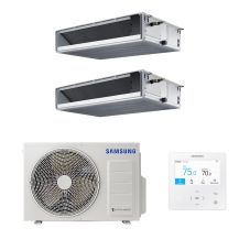 Aparat de aer conditionat multi-split Samsung AJ035TNLPEG+AJ035TNLPEG+AJ068TXJ3KG, Inverter 12000 BTU + 12000 BTU